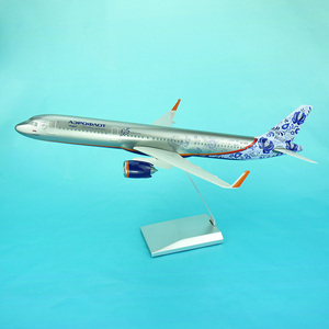 โมเดลเครื่องบินเรซิ่น Aeroflot <span class=keywords><strong>A321</strong></span> สเกล 1:100 ขนาด 44.5 ซม. โมเดลเครื่องบินโดยสารขนาดเท่าของจริง สำหรับงานฉลองครบรอบองค์กร - Product Image 1