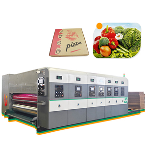 Machine d'impression automatique de boîtes en carton, imprimante 3 à 4 couleurs, machine à fabriquer des boîtes en carton et découpeuse <span class=keywords><strong>pour</strong></span> boîtes à pizza - Product Image 6