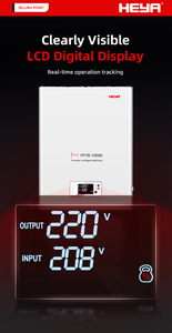 Stabilizzatore di Tensione Inverter 10KVA 220V/230V LCD Protezione Elettronica Completa Regolatori Automatici di Tensione Stabilizzatori AVR - Product Image 6