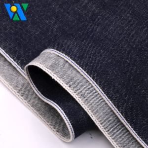 <span class=keywords><strong>Tissu</strong></span> Denim à lisière de 18oz 100% coton Style japonais <span class=keywords><strong>Tissu</strong></span> Denim épais teint en fil épais pour hommes femmes Jeans Vestes - Product Image 1