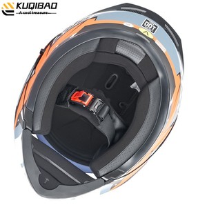 Электрический мотоциклетный шлем с двойным козырьком - Product Image 4