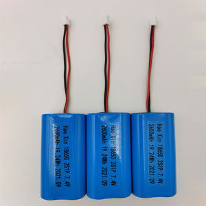 IEC62133 CB Сертифицированный 18650 2S1P литиевый Аккумулятор 7,4 В 2600 мАч с сертификатом CE/RoHS/MSDS/UN38.3 для бытовой электроники - Product Image 1
