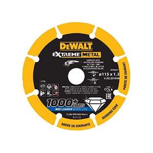 DEWALT-Disque de coupe en métal diamanté extrême DT40257-QZ-DISQUES DE COUPE ABRASIFS EAN 5054905283971 - Product Image 1
