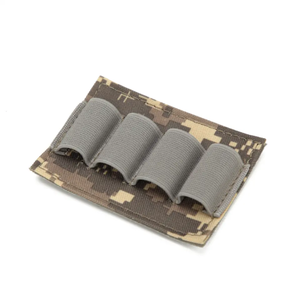 4 putaran taktis amunisi kantong <span class=keywords><strong>Hook</strong></span> dan <span class=keywords><strong>Loop</strong></span> Shell Carrier untuk berburu peralatan menembak - Product Image 5