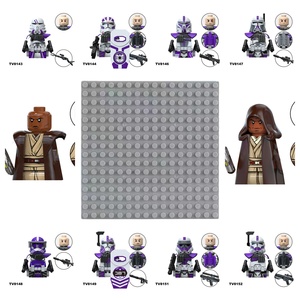 Set <span class=keywords><strong>di</strong></span> <span class=keywords><strong>Personaggi</strong></span> Miniatura Futuristici in Blocchi ABS, Armatura Stampata, Scenari Fai-da-Te, Regalo da Collezione - Product Image 1