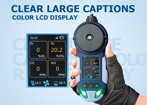 KOFIG GP400 Portátil 4 1 <span class=keywords><strong>Detector</strong></span> De Gás Digital para Espaço Confinado Tóxico Inflamável Detecta Display LCD VOC Acetileno De Hidrogênio <span class=keywords><strong>C2H2</strong></span> - Product Image 4