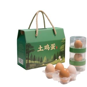 2025 sıcak satmak özel Logo oluklu karton yumurta kartonları nakliye ambalaj kutusu yumurta için - Product Image 3