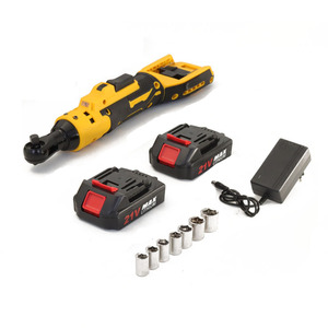 21V Lithium Battery <strong>Ratchet</strong> <strong>Wrench</strong> Rechargeable 90-degree Electric <strong>Wrench</strong> Right-angle Elbow <strong>Wrench</strong> - Product Image 2