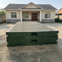 Maison préfabriquée pliable portable, maison modulaire en conteneur pour usage résidentiel