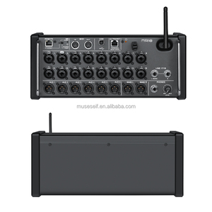MR18 12-Bus Integrated WiFi Module/USB Stereo Recorder with a Fan New Version18 Channel Digital Audio Console <strong>Mixer</strong> MR18 - Product Image 6