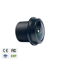 Lensa Sudut Ultra Lebar OKSEE 1.96mm F2.0 M12*0.5 190 FOV Sensor 1/2.9" -40~+85 untuk Kamera Mobil & CCTV Keamanan