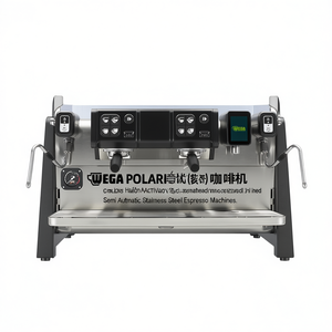 เครื่องชงกาแฟเชิงพาณิชย์แบบอิตาเลียนยี่ห้อ Wega Polar รุ่นหัวชงคู่ กึ่งอัตโนมัติ ทำจากสแตนเลส - Product Image 1