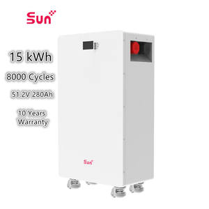 Sunplus LiFePO4 51.2V 280Ah 15 kWh AC Home Storage <b>Battery</b> for Remote and Off-grid Areas with WiFi Support - Product Image 1
