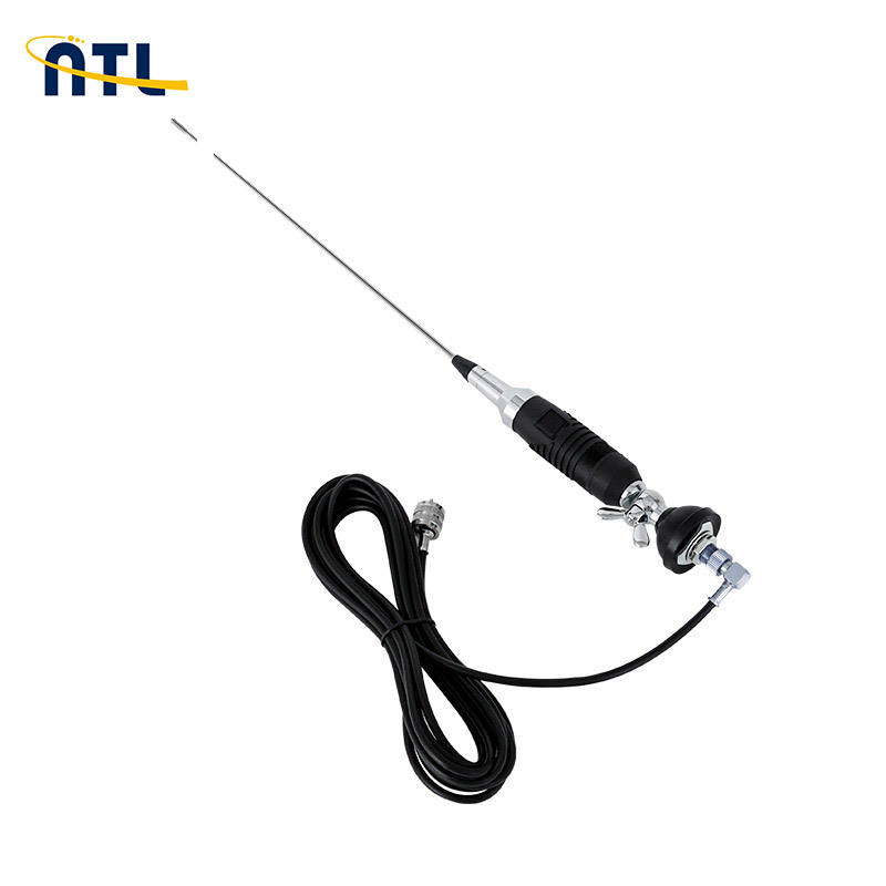 Antele Long Range Vertical Combination Antenna Stainless Steel Whip CB ...