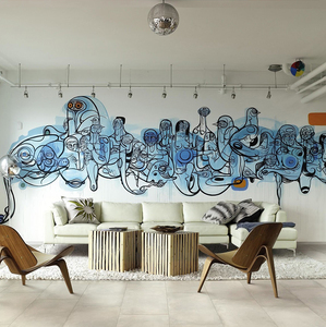 Actory-pegatinas de vidrio personalizadas extraíbles <span class=keywords><strong>para</strong></span> oficina, calcomanías <span class=keywords><strong>decorativas</strong></span> de vidrio <span class=keywords><strong>para</strong></span> ventana por rollo, impresión UV de anime - Product Image 6