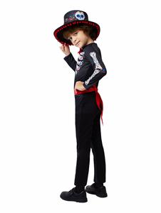 Día de los muertos puesta en escena de los niños jardín de infantes Halloween carnaval nuevo niño juego de rol disfraz - Product Image 2