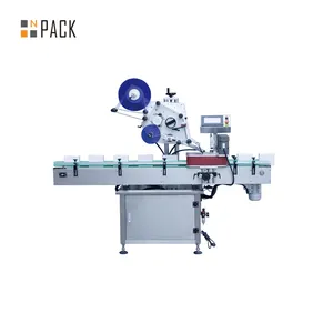 Npack Automatische Label Applicator Machine Flat Bag Express Box Etikettering Applicator Machine Met Zelfklevende Stickers