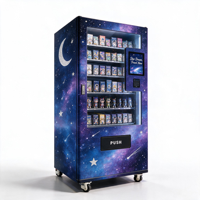 Distributeur automatique Yunyin de jouets en boîte surprise, kiosque en acier thermolaqué, capacité de 300 à 720 pièces pour centres commerciaux et parcs d'attractions
