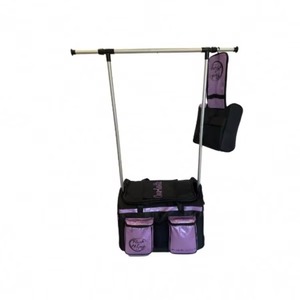 BSCI Lightweight Travel Luggage <b>for</b> <b>Costumes</b> with Source Factory Collapsible <b>Dance</b> Duffel <b>Bag</b> with Garment Rack - Product Image 4