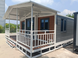 Сборные 20 футов расширяемые контейнерные дома 40ft контейнерный дом роскошный сборный дом 1 спальня мобильные дома - Product Image 2