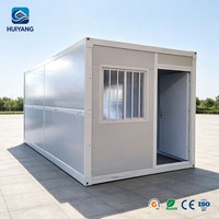 Maison conteneur modulaire pliable préfabriquée écologique haut de gamme, portable et mobile, de 20 pieds