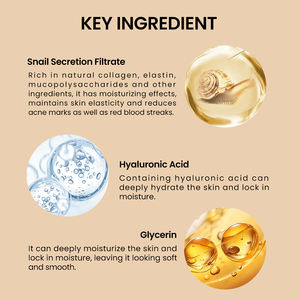 <span class=keywords><strong>Masque</strong></span> facial en feuille CLOVER RENA Vegan à l'acide hyaluronique et à la vitamine C, raffermissant, éclaircissant, hydratant, apaisant, bio, format familial jumbo - Product Image 3