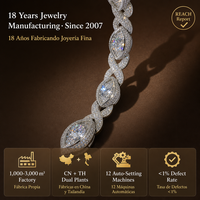 Bracelet chaîne en laiton avec motif œil infini, bijoux sertis de zircone cubique, plaqué or rhodié 14K, maillons infini marquise