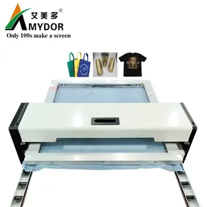 AMD550A digital screen printing maker fast screen printing press service for t-shirt printing