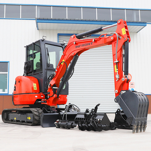 Mini-excavatrice INFRONT avec moteur EPA, pelle sur chenilles de 3,5 tonnes, excavatrice agricole de 1 tonne, 2 tonnes, petite excavatrice à vendre - Product Image 1