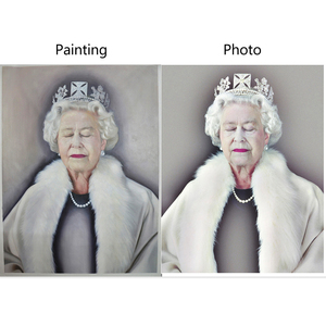 Regalo Personalizado, Cuadro de Lona Pintado a Mano, Imagen de Mujer, Pintura al Óleo Realista Personalizada, Retrato Artístico a Partir de Foto - Product Image 2