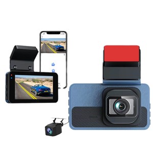 กล้องติดรถยนต์ A7 4K พร้อม WiFi เชื่อมต่อโทรศัพท์ ระบบ ADAS GPS บันทึกภาพแบบวนซ้ำ ตรวจจับความเคลื่อนไหว บันทึกภาพแบบคู่ - Product Image 1