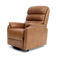 Fauteuil inclinable électrique surdimensionné en cuir moderne pour salon – Fournisseur de mobilier pour projets, distribution de commandes en gros