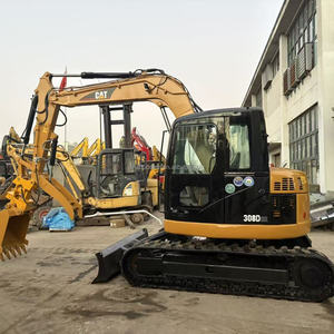Excavatrice sur chenilles d'occasion 8 tonnes CAT <span class=keywords><strong>308</strong></span> 308D 308C 308E, Mini-pelleuse d'occasion Caterpillar 307 <span class=keywords><strong>308</strong></span>, Mini-excavatrice d'origine à vendre - Product Image 3