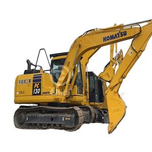 รถขุดใช้แล้ว Komatsu PC130-8รถตักตีนตะขาบมือสอง PC130 Komatsu 200 210 220 240การออกแบบดั้งเดิมในสต็อก - Product Image 1