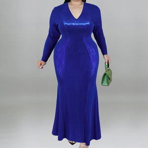 Ropa de verano <span class=keywords><strong>2022</strong></span> de talla grande para fiesta, vestidos caftán de manga larga para mujer africana Dashiki estampado/ - Product Image 4