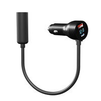 Kabel Ekstensi Starlink Mini Outdoor Digital Display Car Cigarette Lighter Tahan Air Tipe-C USB 5A Pengisian Cepat Braid RVs