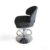 Chaise de casino moderne en cuir réglable multi-usages pour salles de jeux, tables de poker, hôtels
