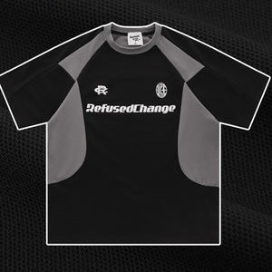 Sports Rugby Jersey <b>Summer</b> Breathable Mesh Patchwork Oversized Raglan Short Sleeve T-<b>Shirt</b> Unisex Fashion Sports Jersey - Product Image 5