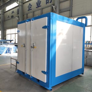 <span class=keywords><strong>Horno</strong></span> de Curado y Secado de Recubrimiento en Polvo Industrial con Calentamiento Eléctrico CL-H180, Construcción de Acero Inoxidable, Accionado por Motor - Product Image 1