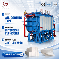 Machine automatique de fabrication de blocs de mousse EPS, contrôle PLC, ligne de production de panneaux d'isolation en mousse EPS à économie d'énergie, usine