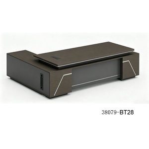 Escritorio Ejecutivo Moderno de Madera con Gabinete de Almacenamiento 38079-A16X, Muebles de Oficina Independientes - Product Image 5