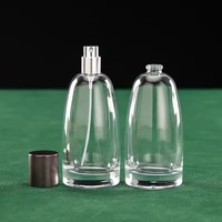 Flacon pulvérisateur en verre personnalisé avec impression UV, service d'échantillons flexible, flacon de parfum pour les vendeurs de marques de parfums transfrontalières