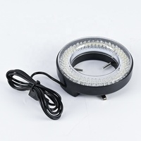 Penjualan terlaris Harga terbaik arah LED-144TL mikroskop dapat diatur lampu cincin Led dengan adaptor untuk mikroskop Stereo