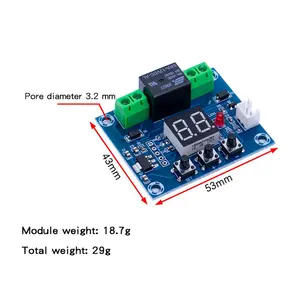 XH-M214 12V Soil Humidity Sensor Controller Irrigation System Automatic Watering Module Digital Display Humidity Controller