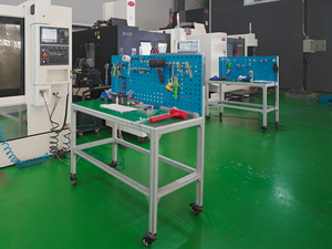 Tiêu chuẩn cao tùy chỉnh nhôm hồ sơ bàn làm việc chống tĩnh bàn làm việc lắp ráp với dịch vụ farbrication chính xác - Product Image 6