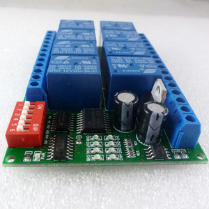R421a08 mô-đun tiếp sức 8CH DC 12V RS485 modbus rtu 485 điều khiển từ xa chuyển đổi cho PLC PTZ máy ảnh - Product Image 3