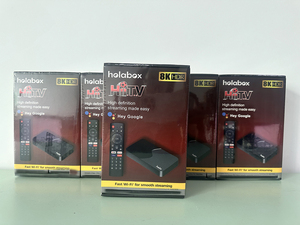 Garantie d'un an |   Nouvelle Box IPTV Intelligente 2026 <span class=keywords><strong>Hola</strong></span> Box HiiTV Lemon TV Stalker Android 15 8K avec Télécommande Vocale Bluetooth - Product Image 4