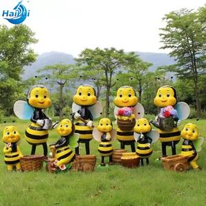 Esculturas de Abejas de Resina de Tamaño Real para Exteriores, Decoración de Jardín y Paisaje - Product Image 2