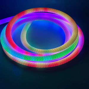 Bande LED néon super lumineuse en nylon RVB, flexible, couleur rêveuse, pour chambre à coucher, intérieur, 360 degrés - Product Image 4