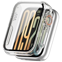Changer en MI band9 pro étui PC complet pour Mi band9 pro changement d'écran pour étui de montre pour Mi band9 pro PC couverture de coque de pare-chocs en verre